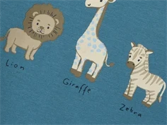 Name It provincial blue dyreprint top